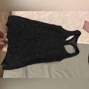 Black Cheetah LuluLemon Tank